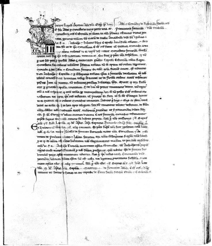 Historische Handschrift mit Annotationen